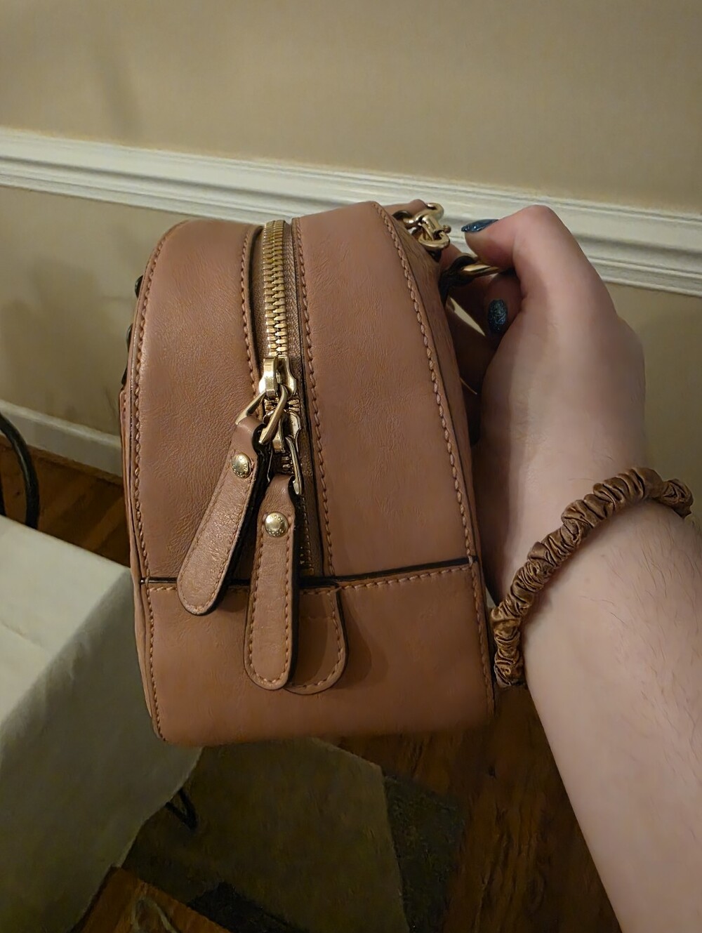 Gucci Soft Microguccissima Medium Crossbody Bag Soft Pink - Picture 7 of 12